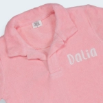 Picture of Pink Towel Shirt For Kids ( With Embroidery Option)
