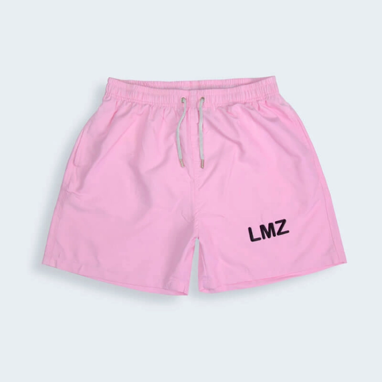 Picture of Pink Swimsuit Short For Adults (With Embroidery Option)