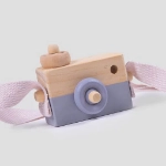 Picture of Blue Wooden Camera For Kids