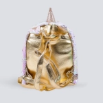 صورة حقيبة مدرسة ذهبية بناتي