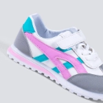 Picture of Old School Shoes For Kids - Sky Blue/Pink