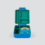 صورة Omie Lunch Box For Kids Green (With Name Printing Option)