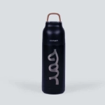 Picture of Black Vacuum Water Bottle - 350ml (With Name Printing Option)