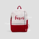 Picture of Light Blue School Backpack (With Embroidery Option)
