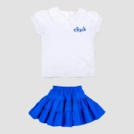 Picture of Girls Set 3 Kinder Garden School Uniform (With Name Embroidery Option)