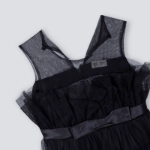 Picture of Black Fluffy Dress For Girls