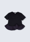 Picture of Black Wavy Top For Women