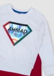 Picture of White National Day Superman Pullover For Kids 23PSSTB85 (With Name Embroidery)