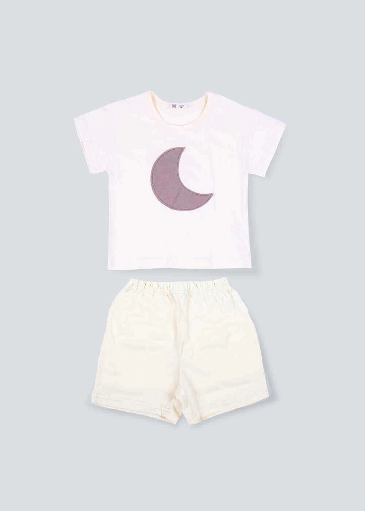 Picture of Beige Moon Set For Kids (With Embroidery Option)