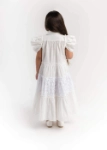 Picture of 23SS0TB497290 White Sleeve Cut Daraa For Girls
