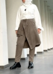 Picture of Nova Tailored Skirt Trousers Olive
