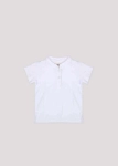 Picture of Tiya Boys Cotton white T-shirts