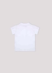 صورة Tiya Boys Cotton white T-shirts
