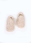 Picture of Beige Soft Fur Shoe For Girls