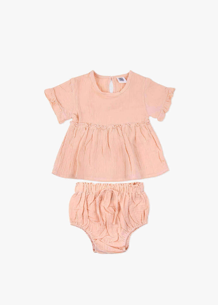 Picture of Multi-Color 7219 Summer Set Of Two For Baby Girl
