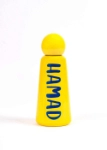 Picture of Yellow Vacuum Water Bottle - 500ml (With Name Printing Option)