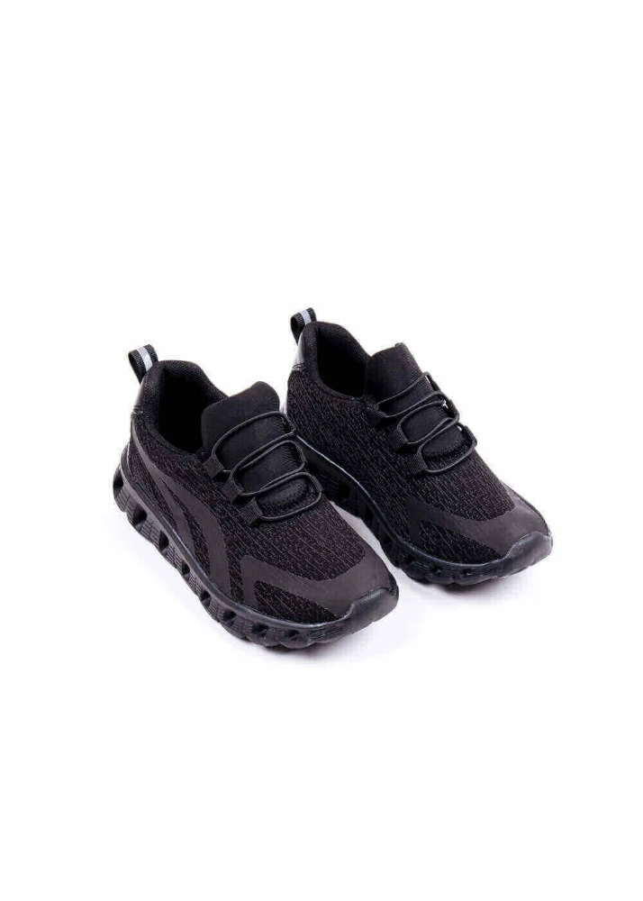 Picture of 7396 Black Sports Shoe For Boy PFW-23