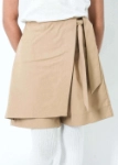 Picture of Beige Kinder Garden Skirt Shorts For Girls