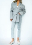 Picture of 7369 Grey Blazer For Women