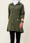 Picture of Not So Basic Olive Green Long Jacket