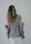 Picture of 7371 Grey Blazer For Women