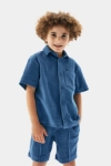 صورة قميص منشفة كم قصير للأولاد من بي آند جي NB3601