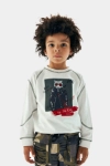 Picture of B&G Contrast Stitch Graphic Sweatshirt For Boys NB3414 