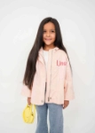 Picture of Tiya Pink Hoody Jacket For Kids