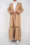 Picture of 7464 Light Brown Furwa For Women FW1-23