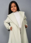 Picture of 7464 Mint Green Furwa With Knot Bottom For Girls FW1-23