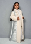 Picture of 7511 Silver Furwa With Side Pockets For Girls FW23