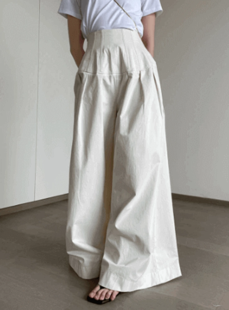 Picture of 7377 Off White Pant For Women