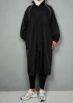 صورة 7501 معطف طويل أسود للنساء FW1-23