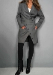 Picture of 7457 Grey Blazer For Women