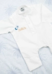 Picture of White Al Jazeera Dishdasha For Newborn (With New Design Embroidery)