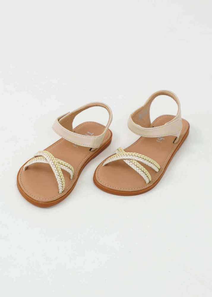 Picture of 7360 Beige Sandals For Girls