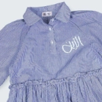 Picture of Light Blue Long Dress For Girls
