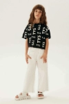 Picture of B&G Tyess 24SS0TJ4211 TROUSERS For Girls